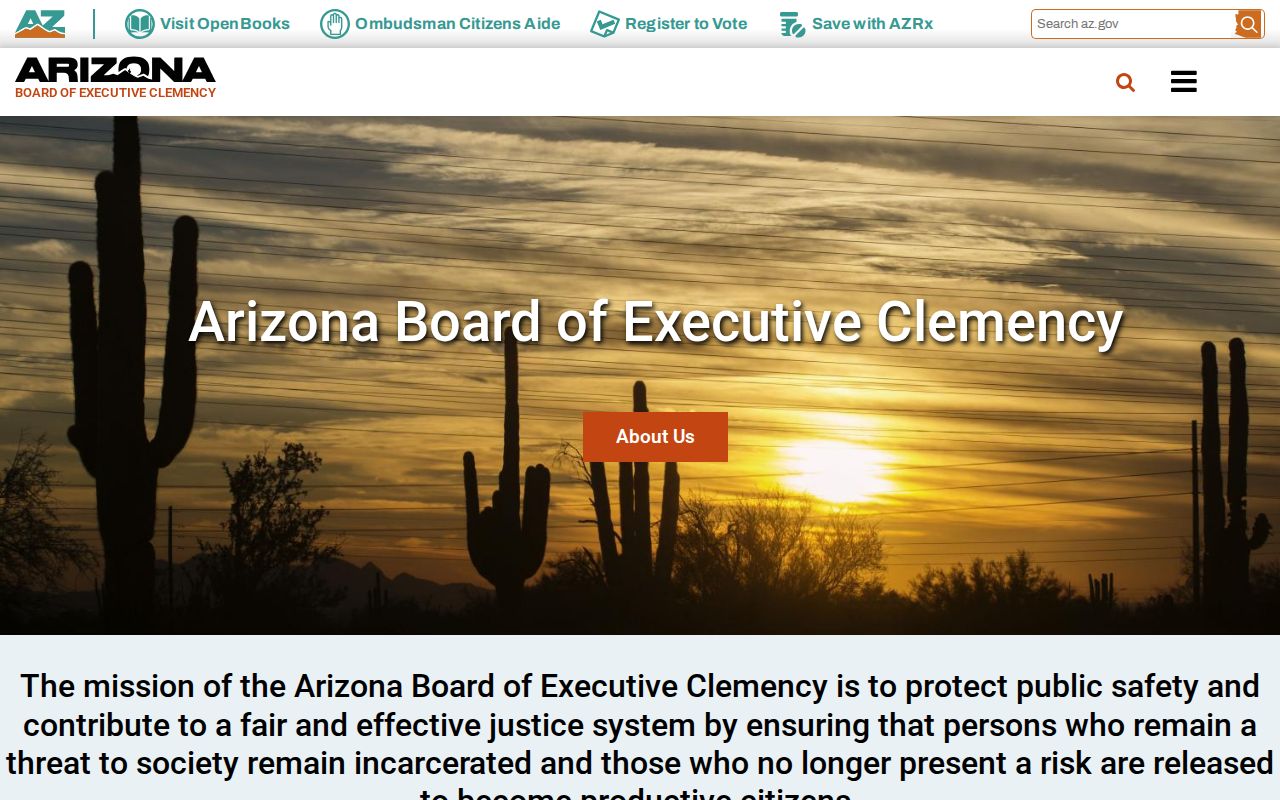 Arizona Board of Executive Clemency Graham County criminal records