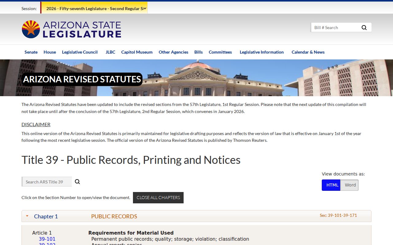 Arizona Public Records Law for Graham County criminal records